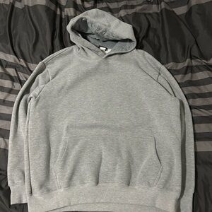 Gray Men's Pullover Hoodie Sweatshirt